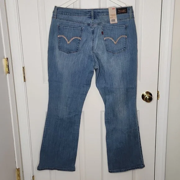 Levi's 515 boot cut light jeans NWT 14s - Picture 6 of 9